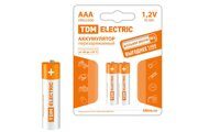 SQ1702-0073 TDM Аккумулятор AAA-600 mAh Ni-MH BP-2 TDM